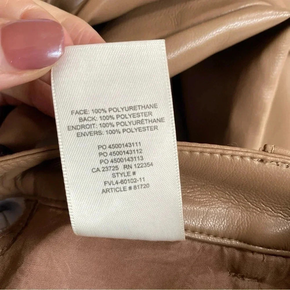 NWT Aritzia Melina pants brown chestnut 2 - Picture 5 of 8